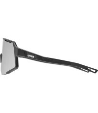 Uvex Sequenze Glasses Black Matt / Mirror Silver