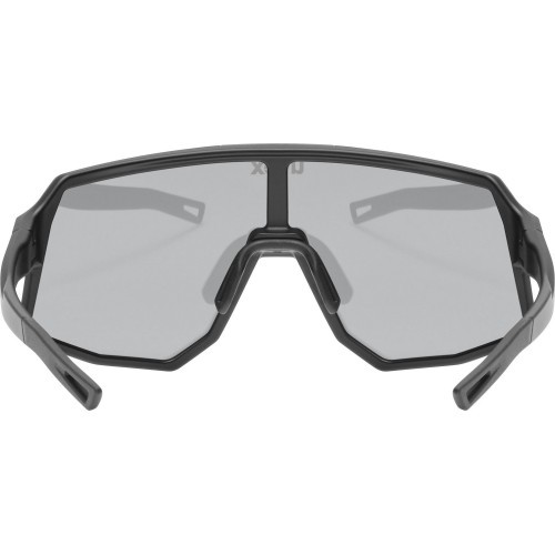 Uvex Sequenze Glasses Black Matt / Mirror Silver