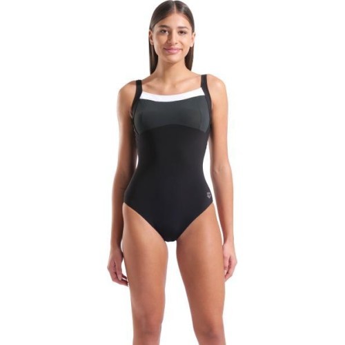 W Gianna Squared Back Black-Night Grey-White 40 - 551