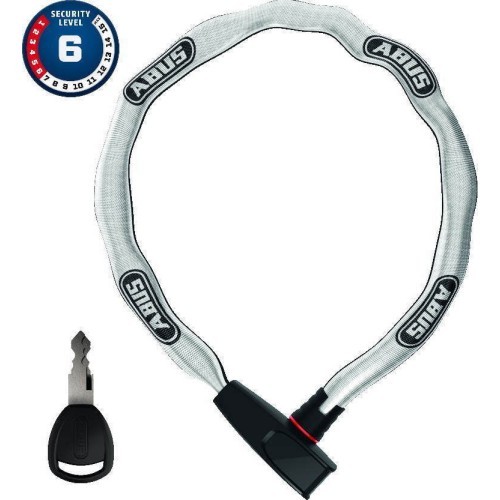 Abus 6806K/85 Reflective Bike Lock (square chain)