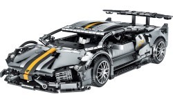 Sportinio automobilio konstruktorius, pilkas, 1356 detalės