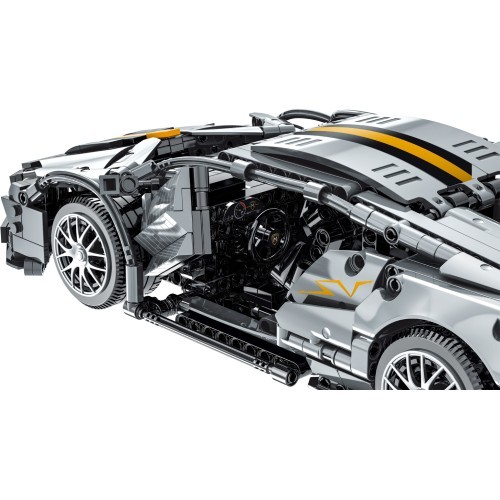 Sports Car Set Gray 1356 pcs.