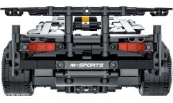 Sportinio automobilio konstruktorius, pilkas, 1356 detalės