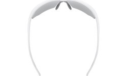 Uvex aerios white / mirror silver glasses