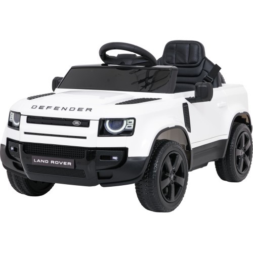 Elektromobilis Land Rover Defender, baltas