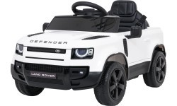 Электромобиль Land Rover Defender, белый