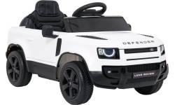 Электромобиль Land Rover Defender, белый