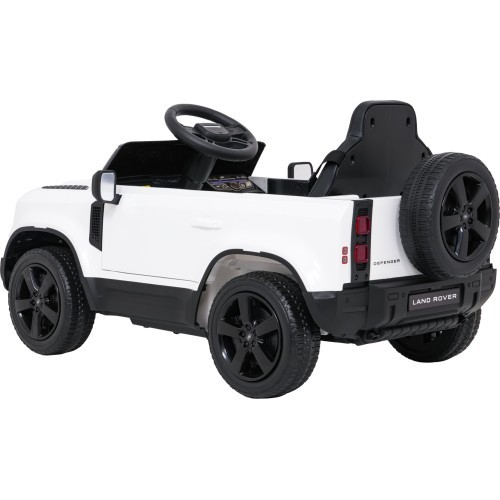 Электромобиль Land Rover Defender, белый
