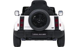 Elektromobilis Land Rover Defender, baltas