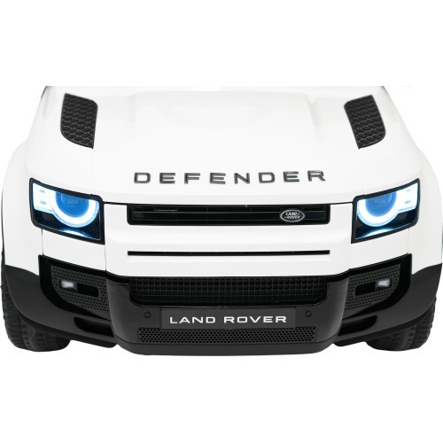 Elektromobilis Land Rover Defender, baltas