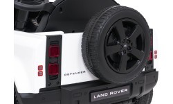 Elektromobilis Land Rover Defender, baltas