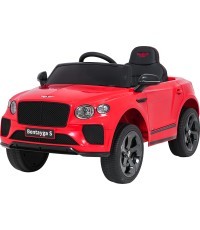 Elektromobilis Bentley Bentayga S, raudonas