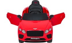 Elektromobilis Bentley Bentayga S, raudonas