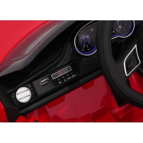 Elektromobilis Bentley Bentayga S, raudonas