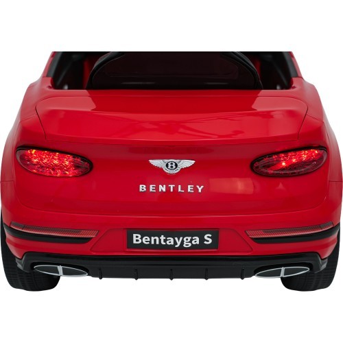 Электромобиль Bentley Bentayga S, красный