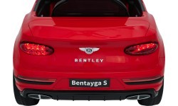Elektromobilis Bentley Bentayga S, raudonas