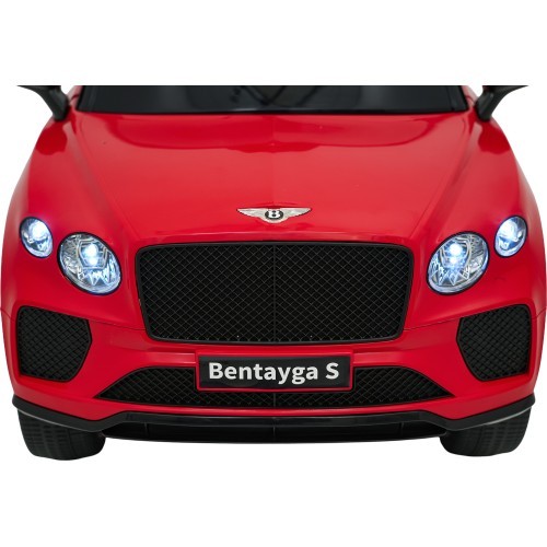 Электромобиль Bentley Bentayga S, красный
