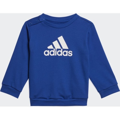 Детский спортивный костюм Adidas Bos Jog Ft синий HM6612