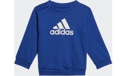 Детский спортивный костюм Adidas Bos Jog Ft синий HM6612