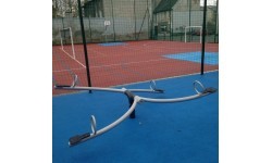 Double Seesaw Inter-Play Crab