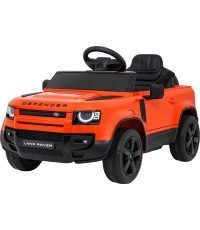 Land Rover Defender Orange Vehicle
