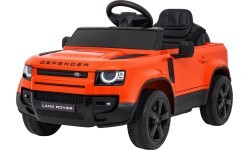 Land Rover Defender Orange Vehicle