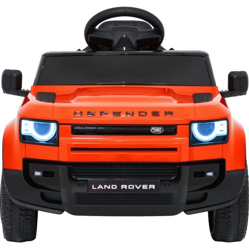 Land Rover Defender Orange Vehicle