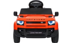 Электромобиль Land Rover Defender, оранжевый