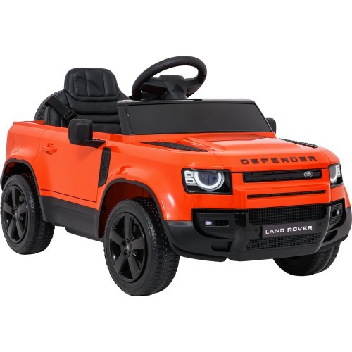Land Rover Defender Orange Vehicle