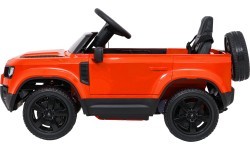 Land Rover Defender Orange Vehicle