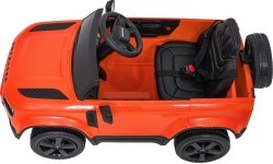 Land Rover Defender Orange Vehicle