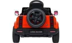 Elektromobilis Land Rover Defender, oranžinis
