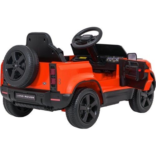 Land Rover Defender Orange Vehicle