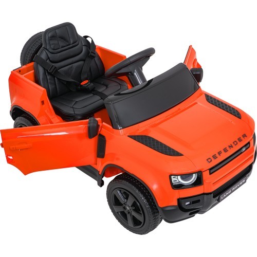 Land Rover Defender Orange Vehicle