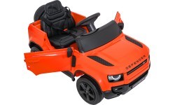 Land Rover Defender Orange Vehicle