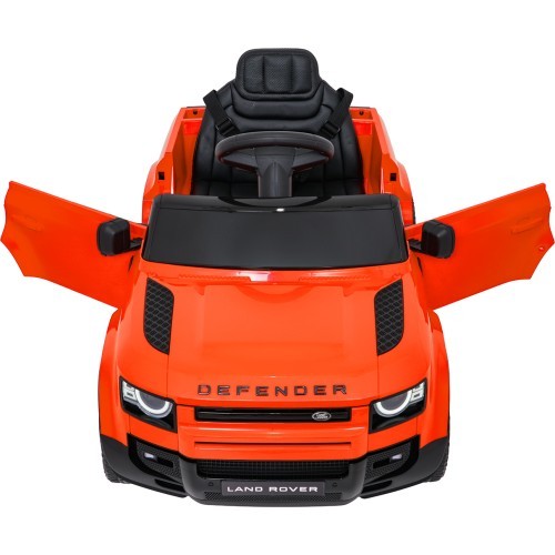 Land Rover Defender Orange Vehicle