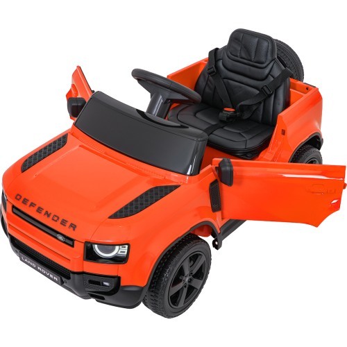Land Rover Defender Orange Vehicle