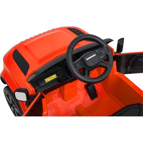 Land Rover Defender Orange Vehicle
