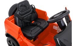 Elektromobilis Land Rover Defender, oranžinis