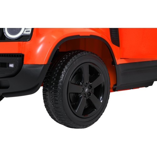 Land Rover Defender Orange Vehicle