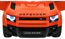 Land Rover Defender Orange Vehicle