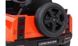 Land Rover Defender Orange Vehicle