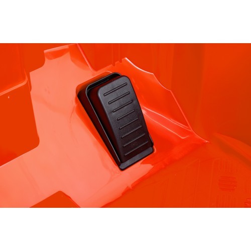 Elektromobilis Land Rover Defender, oranžinis