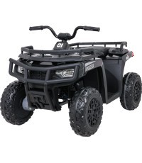 Keturratis 4x4 ATV WOLF, juodas