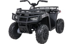 Keturratis 4x4 ATV WOLF, juodas