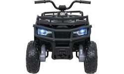 Keturratis 4x4 ATV WOLF, juodas