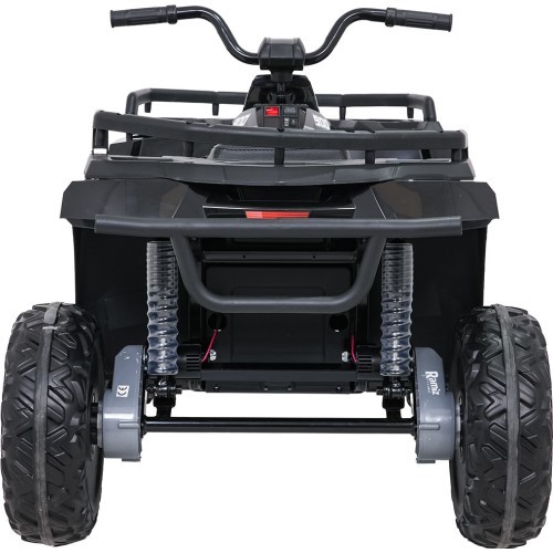 Keturratis 4x4 ATV WOLF, juodas