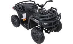 Keturratis 4x4 ATV WOLF, juodas