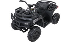 Keturratis 4x4 ATV WOLF, juodas