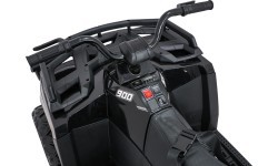 Keturratis 4x4 ATV WOLF, juodas